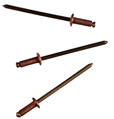 CONNEX Blindnieten Kupfer blank mit Bronzestift