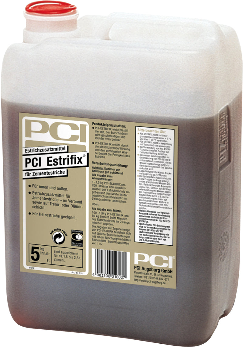 PCI Estrifix Estrichmörtel-Zubehör im 5-kg-Kanister