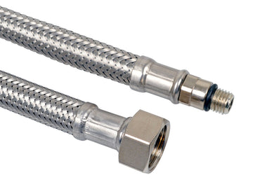 Schütte Flex-Anschlussschlauch 500 mm, 3/8" IG, Edelstahl mit 10 mm
