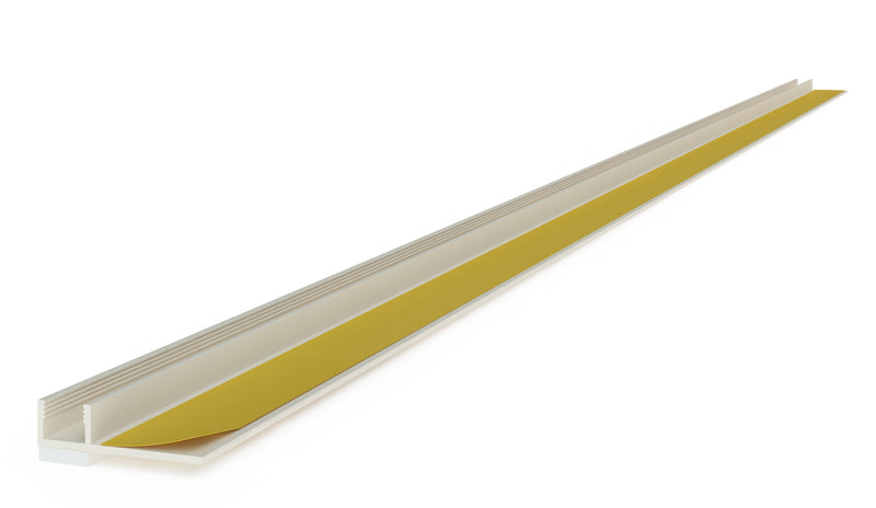 BAUKOM 1079 Anputzleiste 6 mm PVC Putz/WDVS 2,6 m