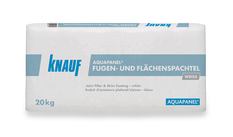 Knauf Aquapanel Fugen- und Flächenspachtel weiß, 20 kg