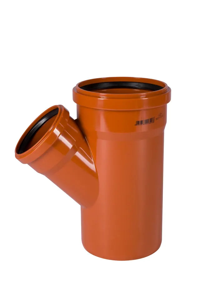 Ostendorf KGEA Einfachabzweig 160/110 orangebraun PVC