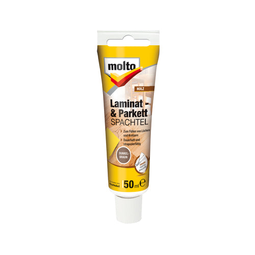 Molto Laminat+Parkett-Holzreparaturspachtel Dunkelbraun 50 ml