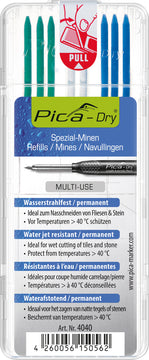 HaWe Ersatzminenset Pica-Dry wasserstrahlfest, 10-teilig