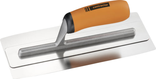 Ciret Glättekelle Q4 mit Doppelblatt, 280x110 mm, 2K-Griff Edelstahl