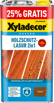 Xyladecor LH Holzschutzlasur 2in1, 5 l Gebinde