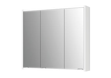Jokey BATU 80 Spiegelschrank weiß, 3-türig, 80×71×15 cm