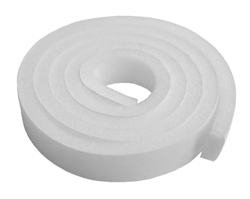 Marley PU-Schaumband Dichtungsband 15x6 mm, weiß, 1 m Länge