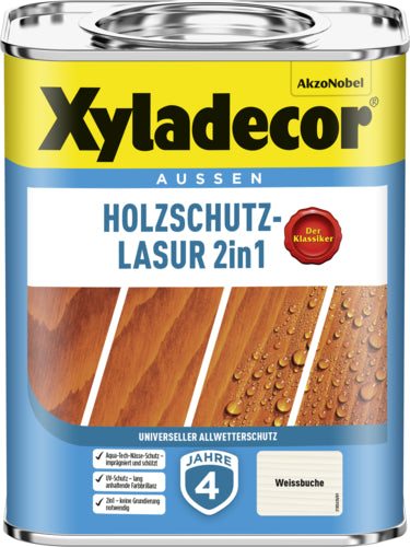 Xyladecor Holzschutzlasur 2in1, l