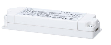 Nice Price Trafo elektronisch 230 V, weiß, für 105 VA