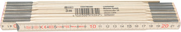 CONNEX Holz-Gliedermaßstab 3 m