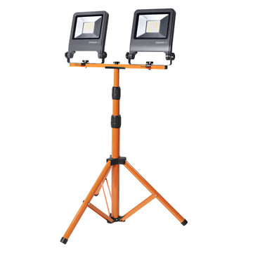 LEDVANCE Arbeitslicht LED Tripod 2x50 W IP65 dunkelgrau