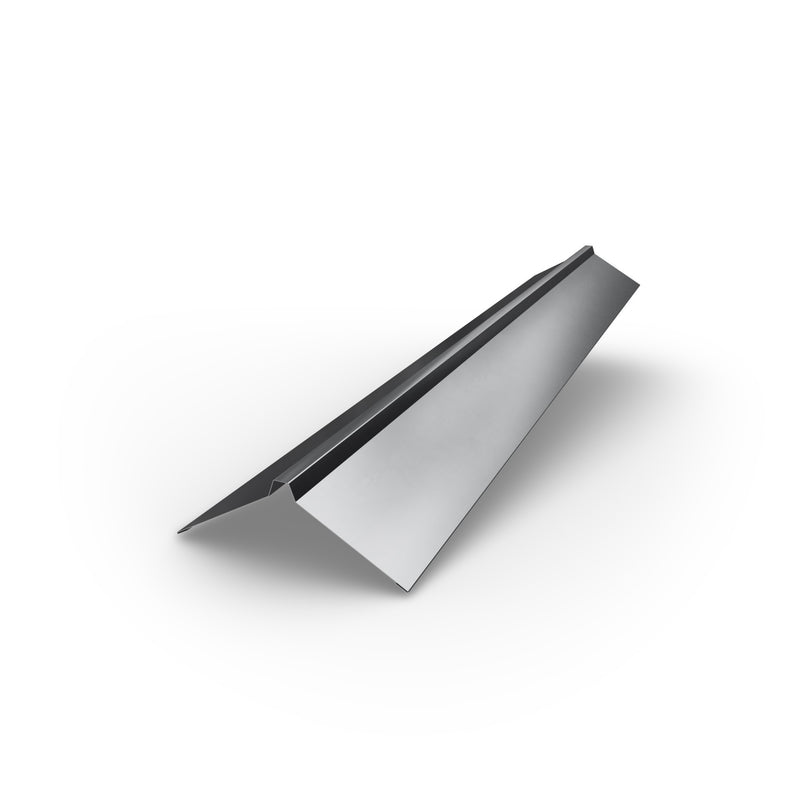 BRAVO Dachfirst gerade H12 aus Metall, Zink, 1000 mm
