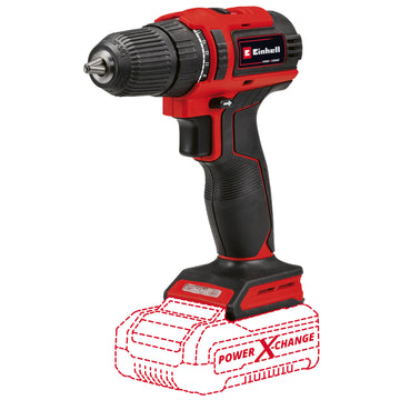 Einhell Akku-Bohrschrauber TE-CD 18/40 Li BL – Solo, kompakt