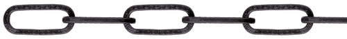 VORMANN Zierkette 4-kant verkupfert/ brüniert, gehämmert, 3x3 mm