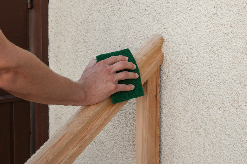 Wolfcraft Schleifvliespad grob 150 x 230 mm, 2 Stück