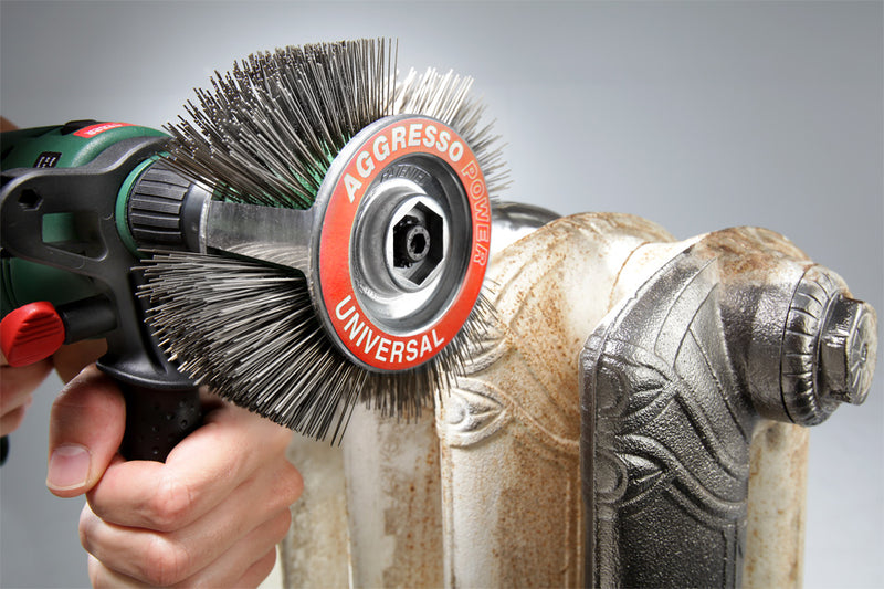 kwb DIY Uni-Bürstensatz Aggressive Power Rundbürste Ø110 mm, 3-teilig