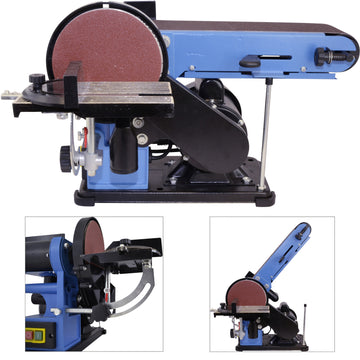 Güde Band- und Tellerschleifer GBTS 400 mit Schleifbandbreite bis 914 mm