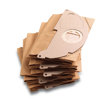 Kärcher Staubtüten 5er-Pack für Sauger, 2-lagige Papierfilterbeutel