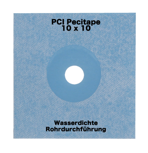 PCI Pecitape Spezial-Dichtmanschette 10 x 10 cm blau