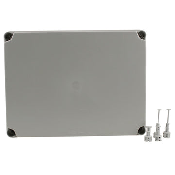 UNITEC Abzweigkasten AP IP65 grau 241×180×95 mm