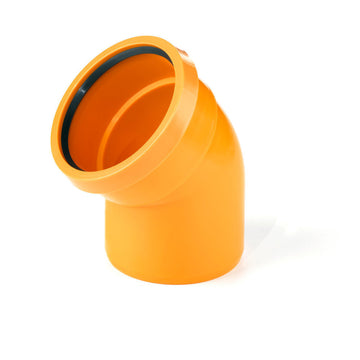 REHAU AWADUKT PP SN10/16 KGB-Bogen DN315, orange, 15°
