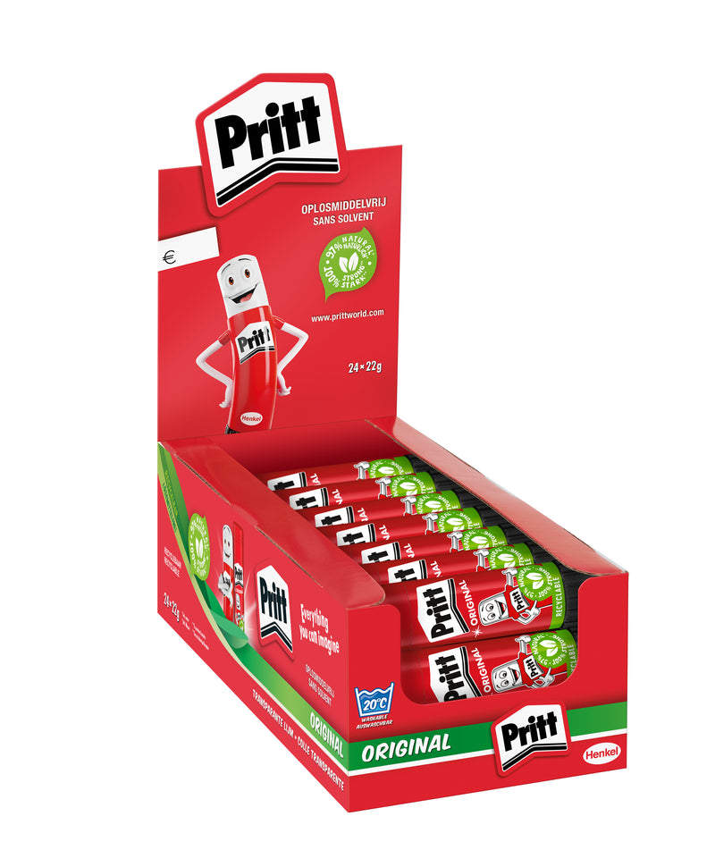 Henkel und Co. Montage Pritt Klebestift transparent 22 g