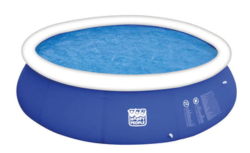 WEHNCKE Quick Up Pool rund 300 x 76 cm inkl. 300gal 12V Filterpumpe
