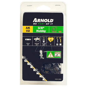 ARNOLD Sägekette 3/8" LP, Treibgliedstärke 1,3 mm, 400 mm Länge
