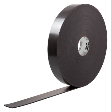 PRIMA Trennwandband B1, anthrazit, breit, 30 m Rolle aus Polyethylenschaum