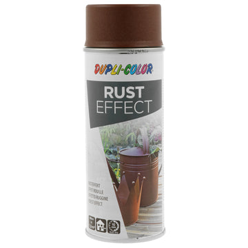 DUPLI-COLOR RUST EFFECT Sprühlack Rosteffekt rostbraun, 400 ml Dose (Innen & Außen)