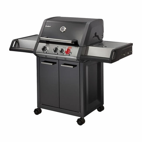 Enders Gasgrill Monroe Black Pro 3 K Turbo Standgrill Gartengrill BBQ Grill Gril