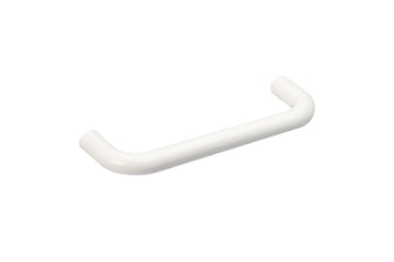 METAFRANC Möbelbügelgriff KU weiß 10 mm Ø, Länge 106 mm, LA 96 mm