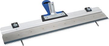 TRIUSO Stehrakel mit Höhenverstellung, rostfreier Zahnspachtel 560 mm