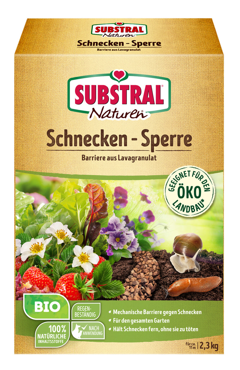 Substral Naturen® Schneckenbarriere Granulat für außen 2,3 kg