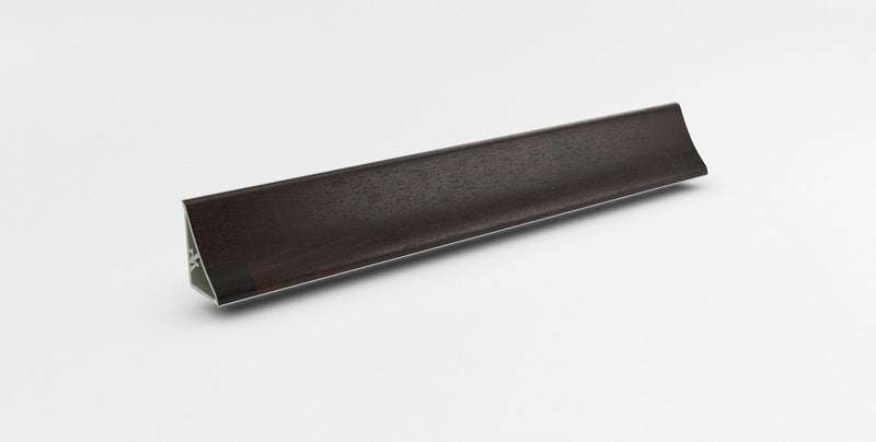 Getalit Plus Wandanschlussprofil A1C in Schwarz, 590x20 mm
