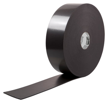 PRIMA Trennwandband B2, anthrazit, 100 mm breit, 30 m Rolle aus Polyethylenschaum
