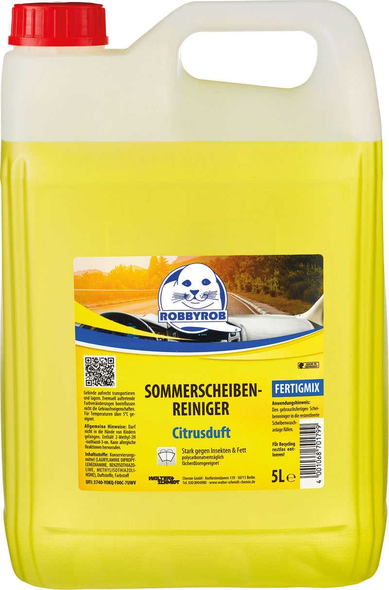 Schmidt Sommerscheibenreiniger Fertigmix Citrus, 5 L