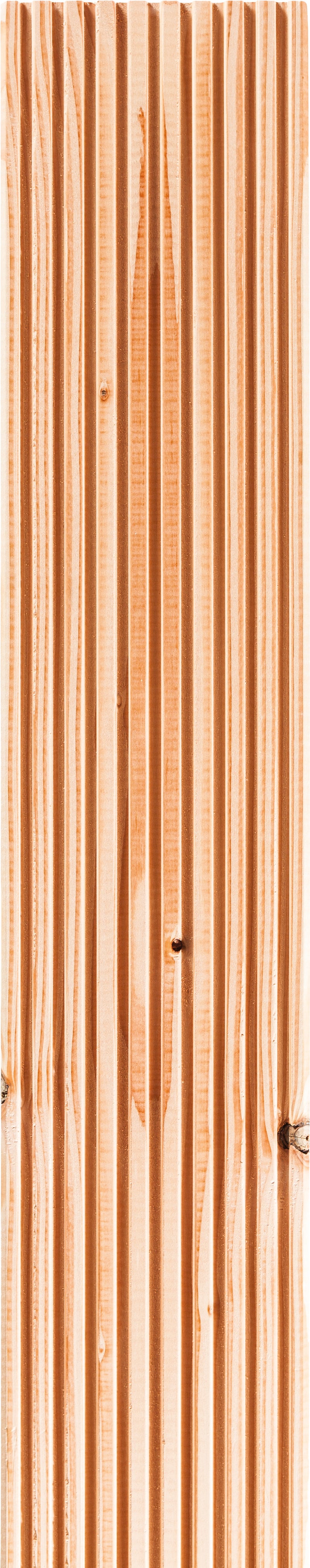 Klenk Holz Terrassendiele Douglasie massiv, 28 x 145 mm geriffelt