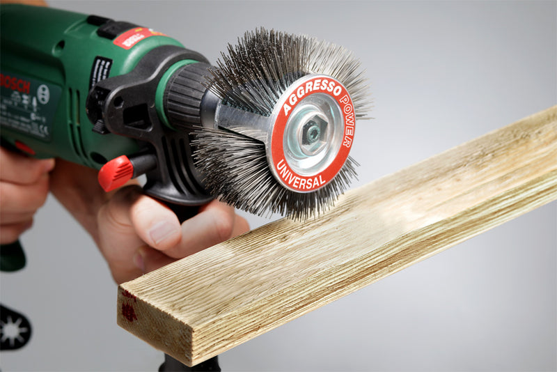kwb DIY Uni-Bürstensatz Aggressive Power Rundbürste Ø110 mm, 3-teilig