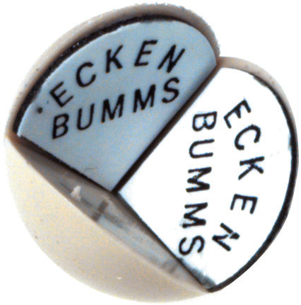 HSI Türstopper Eckenbumms Ø25 mm (2 Stück)