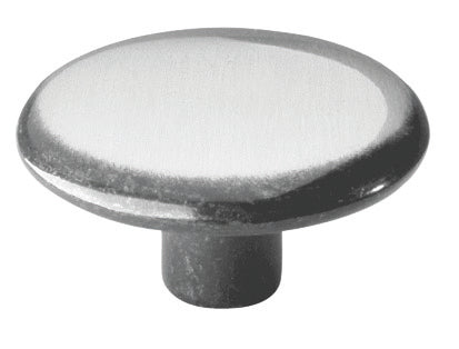 HSI Möbelknopf Zamak, matt vernickelt