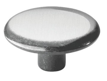 HSI Möbelknopf Zamak, matt vernickelt