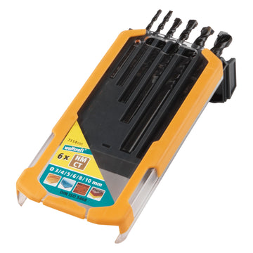 Wolfcraft Universalbohrer-Set, Ø 3–10 mm (6-teilig)