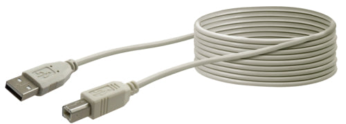 Schwaiger USB A/B Anschlusskabel 3 m grau, USB 2.0