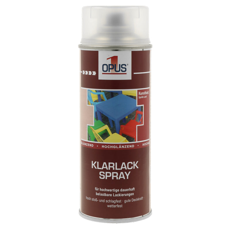 OPUS1 Lackspray Klarlack, lösungsmittelhaltig, farblos, glänzend