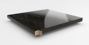 Getalit flex Kante BZ173 – bronzit schwarz, 650 x 44 mm, 0,30 mm