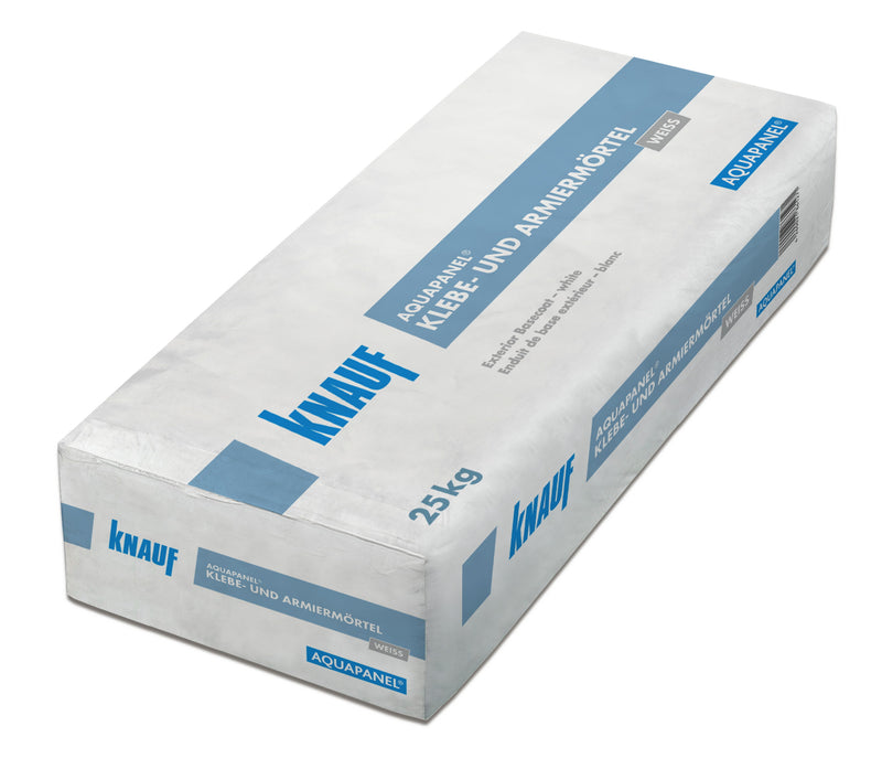 Knauf AQUAPANEL Klebe- und Armierungsmörtel, weiß, 25 kg