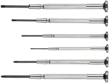 Conmetall Meister Präzisions-Schraubendreher-Satz, 6-teilig, PH & Schlitz