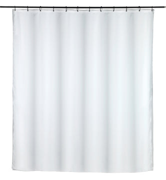 Schöner Wohnen Saoba Duschvorhang 180 x 200 cm aus PES, weiß